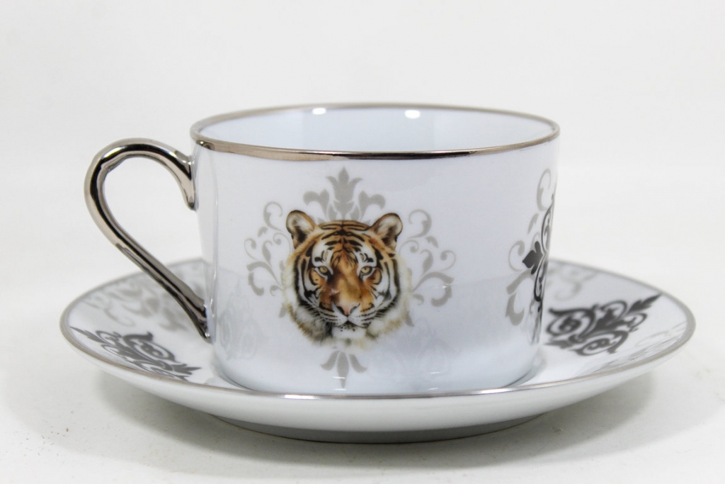 Tiger cup of tea